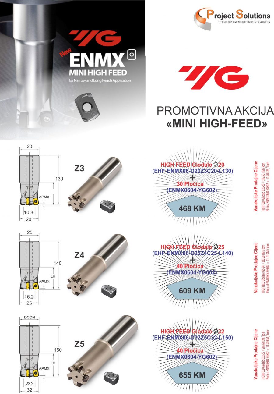 YG1 - HIGH FEED PROMOTIVNA AKCIJA 1